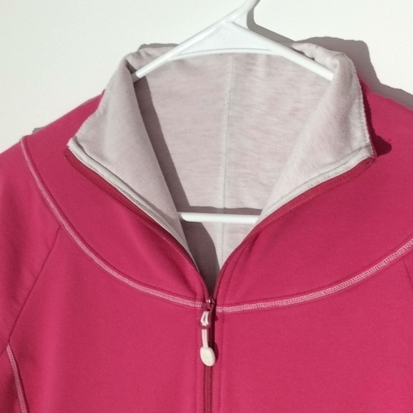 The North Face Fleece Jacket, Size M, Bright Pink - Picture 5 of 5